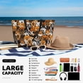 thumbnail image 5 of Xecao Dogs Different Breeds for versatile beach bag for women includes zipper pockets and waterproof material, ideal for vacations and adventures., 5 of 7