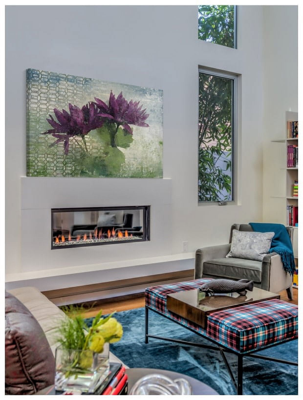 Marmont Hill - "Watercolor Garden 7" by Irena Orlov Painting Print on Wrapped Canvas