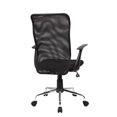 thumbnail image 1 of Techni Mobili Chaise d'Appoint à Dossier Moyen en Noir, 1 of 5