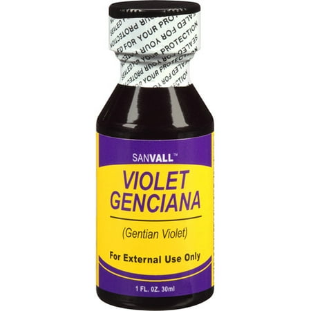 Sanvall Gentian Violet 1 Oz 1 % Solution - Antiseptic ...