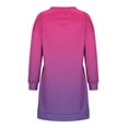 thumbnail image 5 of hotojiny Sweatshirt Dress for Women 2024 Crew Neck Casual Long Sleeve Tunic Dresses Fall Fashion Pullover Dress, 5 of 6