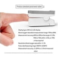 thumbnail image 2 of Finger Clip Smart Blood Glucose Monitor - Portable Testing Kit For Elderly, Home Travelers (walkbee), 2 of 5