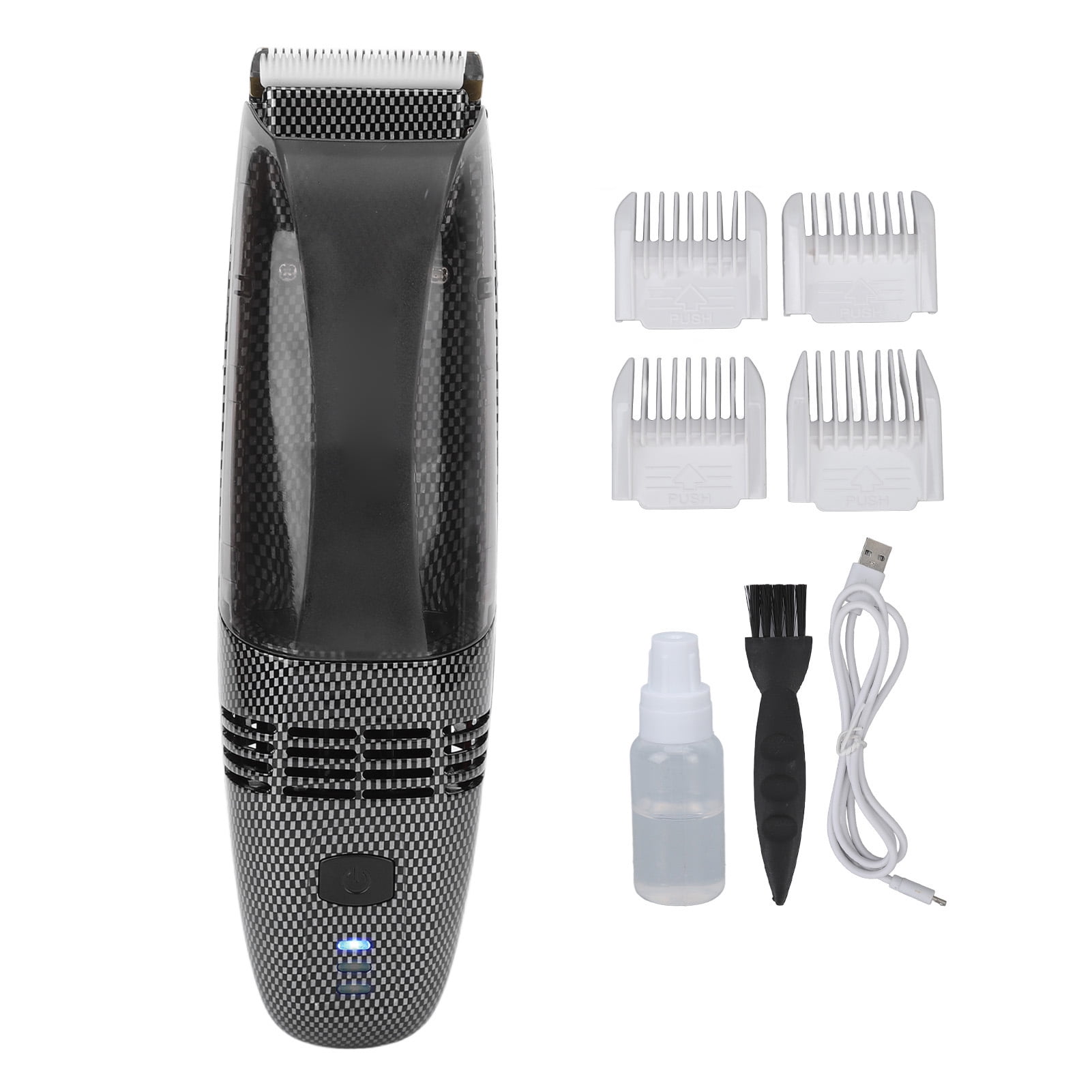 Electric Hair Clipper, Automatic Hair Suction Hair Trimmer Safe For Home