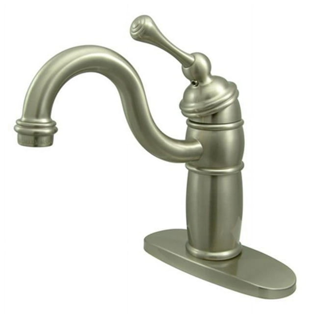 Kingston Brass Kb1488Bl Bar Faucet - 6 Inch Spout Reach - Satin Nickel Finish