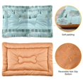 thumbnail image 2 of Iauyy 18x24inch Washable Dog Bed Mats, 4cm Thick Comfort Pet Bed with Non-Slip Bottom for Crates, Indoors & Outdoors - Puppy Essentials,Soft Shade Of Light Blue, 2 of 5