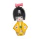 thumbnail image 2 of Figura de muñeca japonesa de dibujos animados en miniatura, pequeña escultura, figura de escritorio, geisha Amarillo B, 2 of 9