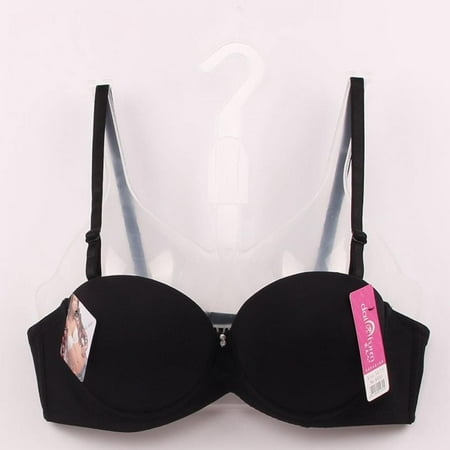 

Clearance Spring and Summer Bra Seamless Front Button Bra Push up Underwear Buckle Female Small Chest Bra