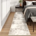 thumbnail image 6 of Findosom 2'x8' Runner Rug for Hallways,Non-Slip Washable Bedside Rug Abstract Low Pile Floor Rug Ultra Soft Distressed Kitchen Runner Carpet for Hallways,Kitchen,Bathroom,Entrance,Beige, 6 of 8
