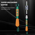 thumbnail image 2 of Fishing Line Swivel 10pcs Buffer Sub-clamp Tangle-free Fishing Line 360-degree Rotation Fishing Accessories, 2 of 8