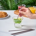 thumbnail image 3 of VPLUS 1000 Count 7 Inch Coffee Cocktail Stirrers Straws Disposable Plastic Sip Stir Sticks Cocktail Drink Stirrers Sticks Cups Sip Straws for Bars Juice Drinking, 3 of 6
