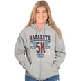 thumbnail image 4 of Nazareth Jesus Christ 5K AD Birth Zip Up Hoodie Men's Women's Brisco Brands S, 4 of 6