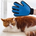thumbnail image 3 of Haobase Pet Grooming Glove Gentle Deshedding Brush Fur Gloves Massage Tool Dog Cat Hair Remover, 3 of 3