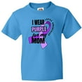 thumbnail image 3 of Inktastic I Wear Purple For My Mom Lupus Awareness Youth T-Shirt, 3 of 5
