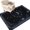 Blue Black, variant on Hallway Runner Rug 2'x6', Navy Blue Celestial Kitchen Runner Rugs Non-Slip Carpet Mats, Mythical Sun Face Planet Universe Bedside Rugs Runners Washable Floor Carpet for Bathroom Laundry Room