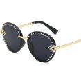 thumbnail image 4 of Lunettes de Soleil Il de Chat Classiques Unisexes Y1142, 4 of 4