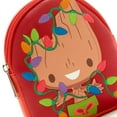 thumbnail image 4 of Disney Loungefly Christmas Marvel Baby Groot Guardian of the Galaxy Wristlet Bag, 4 of 4
