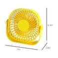 thumbnail image 3 of XGFHYJEH Desk Fan, Small Fan, Tabletop Fan, Small Desk Fan, Small Fans for Desk, Desk Fans for Home, Desk Fans Small Quiet, Portable Personal Electric Fan, Desk Fans under $15.00, 3 of 7