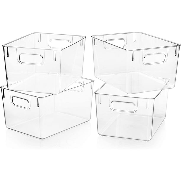ClearSpace Plastic Storage Bins – Perfect Kitchen Organization or
