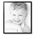 thumbnail image 2 of ArtToFrames 22x25 inch Satin Black Short Picture Frame, Black Wood Poster Frame (1416), 2 of 8