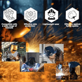 thumbnail image 6 of Welding Helmet Cover, Helmet Extended Cover,for Welding Helmets , Welder Hat Protective Caps for Women & Men A, 6 of 7
