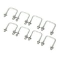 thumbnail image 6 of Kojem Standard 10 inch Boat Trailer Bunk Brackets with Swivel Tops Bolster Support Plate, 6 of 11