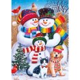 thumbnail image 3 of MasterPieces 500 Piece Glitter Christmas Jigsaw Puzzle - Family Portrait, 3 of 6