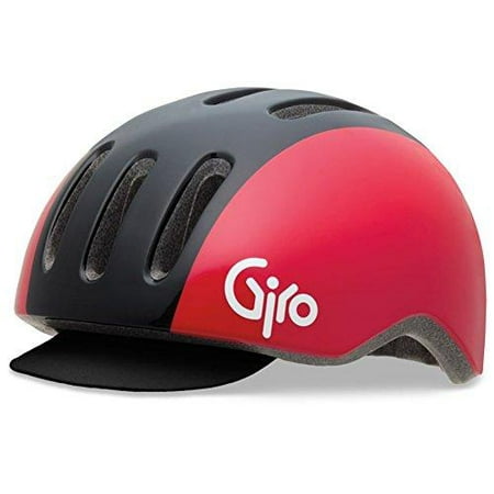 Giro Reverb Urban Cycling Helmet - Black/Red Retro -