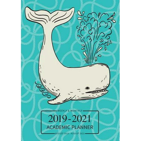Weekly & Monthly 2019 - 2021 Academic Planner August 2019 ...