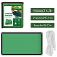 thumbnail image 3 of Sun Shade Sail Cloth Polypropylene Sun Sail  Breathable Sunscreen Awning  Portable Heat Resistant Awning Cover for Outdoor Terraces Backyard Garden Camping, 3 of 8