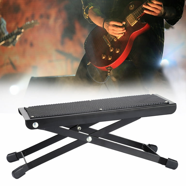 Guitar Foot Stand Metal Guitar Foot Stool Guitar Foot Rest For Playing With  Instruments 