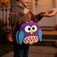thumbnail image 7 of Felt Halloween Candy Bucket, Cartoon Style B, Handheld Goodie Bag and Candy Tote for Party and Outdoor Activities, 7 of 7