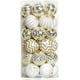 thumbnail image 1 of 30 piezas de adornos de bolas navideñas Decoraciones para árboles de Navidad irrompibles pintadas de 60 mm $ 30 Piezas de bolas de Navidad pintadas en forma de cubo redondo Decoraciones para árboles, 1 of 6