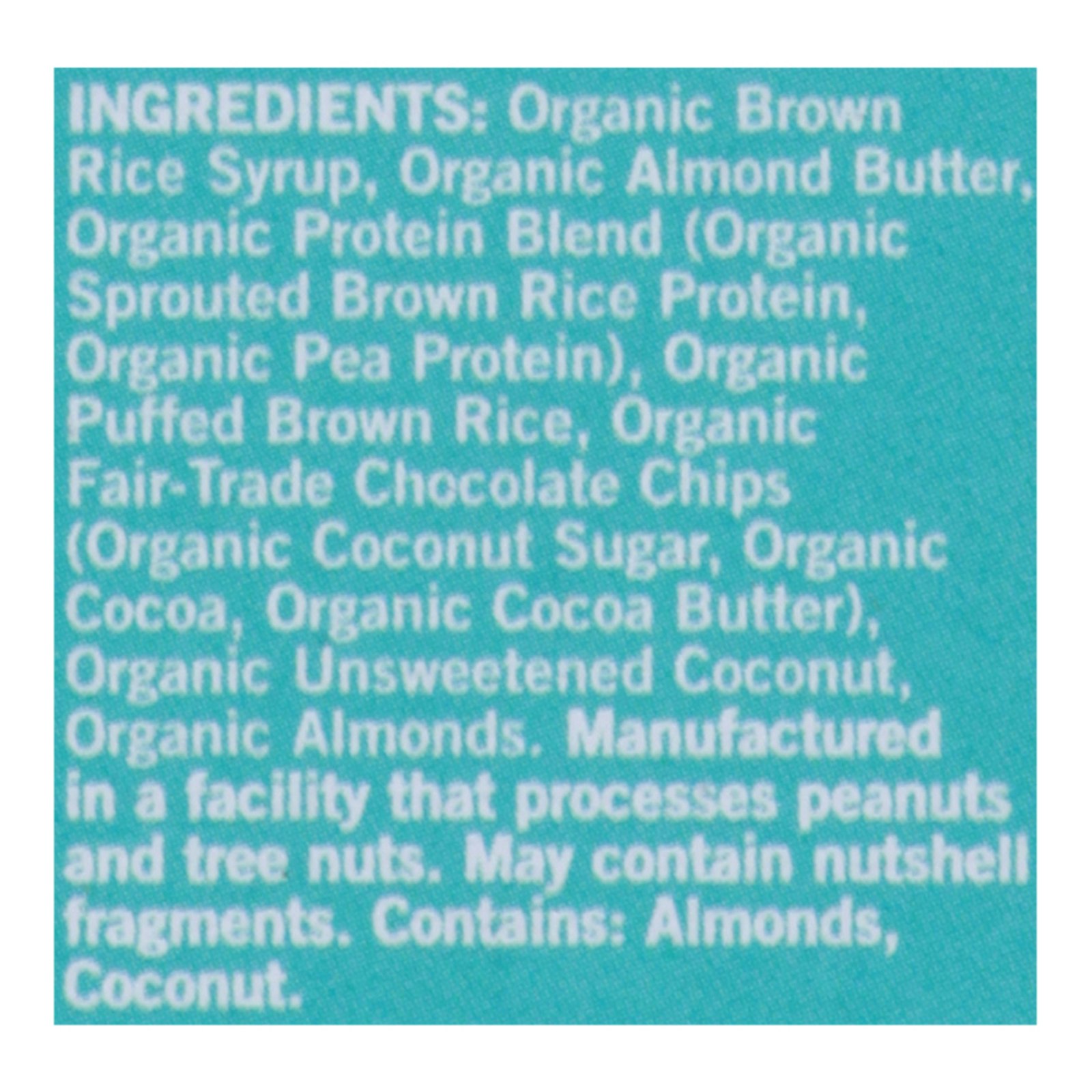 Gomacro Coconut Almond Macaroon Mini Bar 8 Pack 7.2 oz Pack Of 7