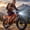 Orange, variant on Electric Bike for Adults, 750W Motor, 20" x 4" Fat Tires, 48V 15.6Ah Battery, 20 MPH, Full Suspension Mountain E-Bike, 7-Speed, Class 2, Purple