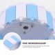 thumbnail image 2 of 1pc Hamster Ejercicio Rueda Coloreado Rueda Corriente Piedra silenciosa Hamster Rueda Juguete, 2 of 6