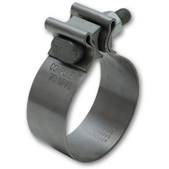 Vibrant Performance 1162 VIB1162 STAINLESS STEEL SEAL CLAMP FOR 3 1/2IN O.D. TUBING (1.25IN WIDE BAND)