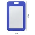 thumbnail image 6 of sunsanly 3Pcs ID Badge Holder with Double-Sided Windows Horizontal Hard Transparent Plastic Case Office ID Card Protector, 6 of 8