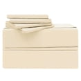 thumbnail image 1 of Simply the Best YMS008195 Luxury 620 Thread Count 100 Percent Cotton Sheet Set, Ivory - Queen - 6 Piece, 1 of 1