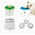 thumbnail image 4 of NRP Reemplazo de Filtro de Agua Híbrido Premium de 6 Discos para Fuente CATIT, Flor, Acero y Dogit, Fuentes de Agua para Mascotas Zeus / 5,5" de Diámetro, 4 of 8