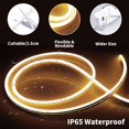 thumbnail image 2 of WANGQ LED Strip White 16.4ft/5m Neon Strip 12V Silicone Waterproof Flexible LED Neon Rope Light (Power Adapter Not Included), 2 of 7
