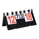 thumbnail image 2 of Marcador de puntuación, marcador Manual plegable portátil, marcador de puntuación para béisbol, mesa, tenis, billar, juegos de equipo, fútbol Estilo B, 2 of 8