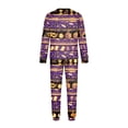 thumbnail image 5 of Halloween Family Matching Pajamas Sets, Halloween Family Ghost Bat Pumpkin Loungewear, Holiday Seasonal Party PJS Sleepwear, Halloween Home Relaxing Matching Cute Pjs Set Indoor, 5 of 7