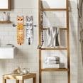 thumbnail image 4 of Cute Cat Towel Multipurpose Microfiber Face Towel Hangable Super Soft Absorbent Towel, 4 of 8