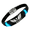 Black, variant on Glow in The Dark WWJD Angel Wing Cross Silicone Bracelet Wristband, What Would Jesus Do Daily Reminder of Christ Jewelry for Men Women