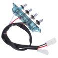 thumbnail image 4 of Shisuyan 1 Set Range Hood Control Keyboard Switch Piano Type 4-Buttons Range Hood Push Button Switch for Kitchen Appliance Accessories, 4 of 8