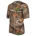 thumbnail image 4 of Blocker Outdoors Shield Series Fused Cotton Short-Sleeve Shirt, Camo Hunting Clothes for Men (Realtree Edge, XX-Large), 4 of 6