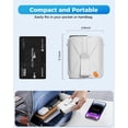 thumbnail image 7 of Portable Waist Fan For Outdoor: Cooling Clip on Belt Fan Under Shirt - Hands-free Design for Construction Workers Gardeners Couriers - Summer Workplace Yard Road Essential - Gifts for Father, 7 of 7