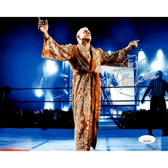 Ric Flair Autographed 8x10 Photo WWE JSA 228792