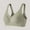 Green, variant on Women' s Solid Color Lift-and-Gather Bra with Supportive Side Panels, Anti-Sag Design, and Seamless Folding Cup for Everyday Comfort Size XL