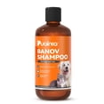 thumbnail image 1 of Champú PUAINTA Banov 480 ml para aliviar la picazón en la piel de perros y gatos, 1 of 7